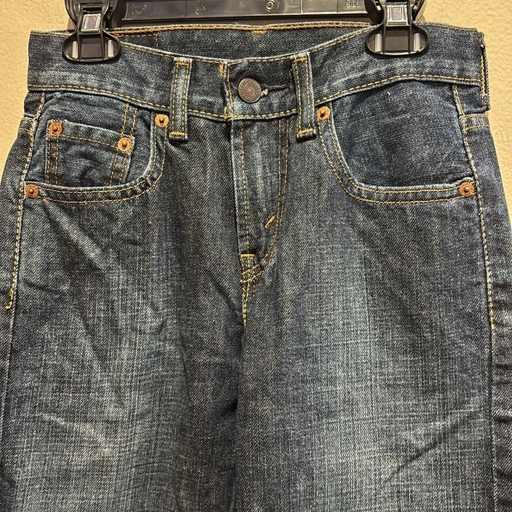 Levi's Men's Denim Straight-Leg Jeans - Picture 2 of 9